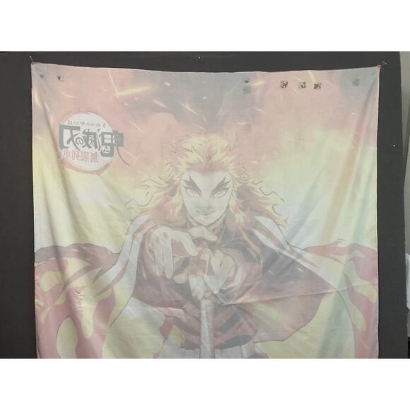 Demon Slayer Rengoku Wall Tapestry Anime Poster Banner Large 40x60 Inch Japan - Picture 4 of 6